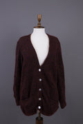 Bellerosa Brown Wool Puperkid Mohair Pockets Knit Cardigan Sweater – Size 2 / M