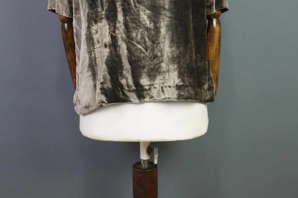 TOAST Brown Corduroy Silk 3/4 Sleeve Blouse Shirt – Size 12