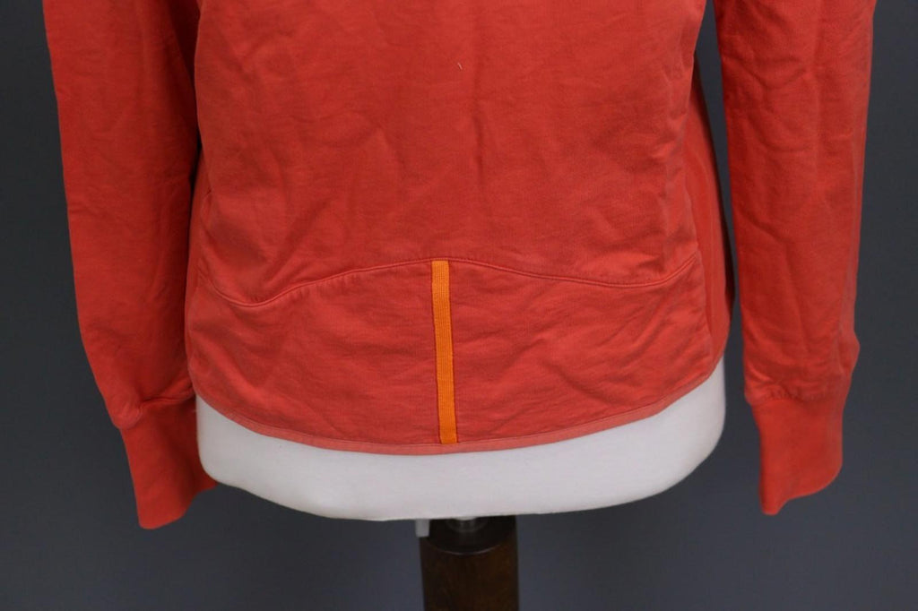PARAJUMPERS Orange 100%Cotton Raglan Sleeve Drawstring Full Zip Hoodie – Size 2XL