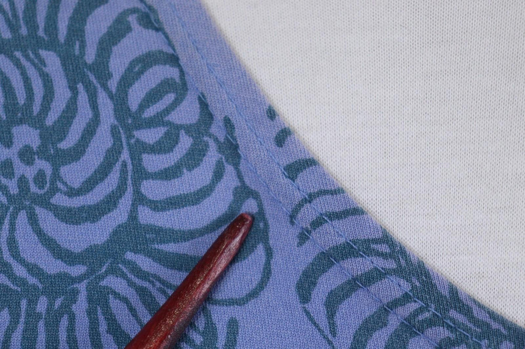MARIMEKKO Blue Geometric Pattern Long Sleeve Long Maxi Dress – Size XL