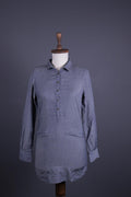 ICEBREAKER Merino Gray Long Sleeve Shirt Dress – Size S – Used