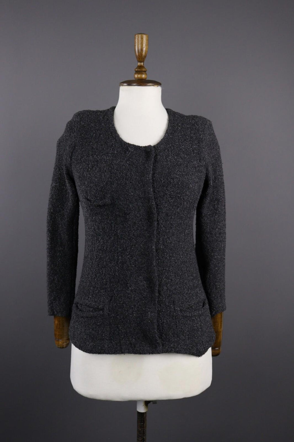 ISABEL MARANT ETOILE Wool Silk Slim Solid Designer Blazer Jacket – Size 2