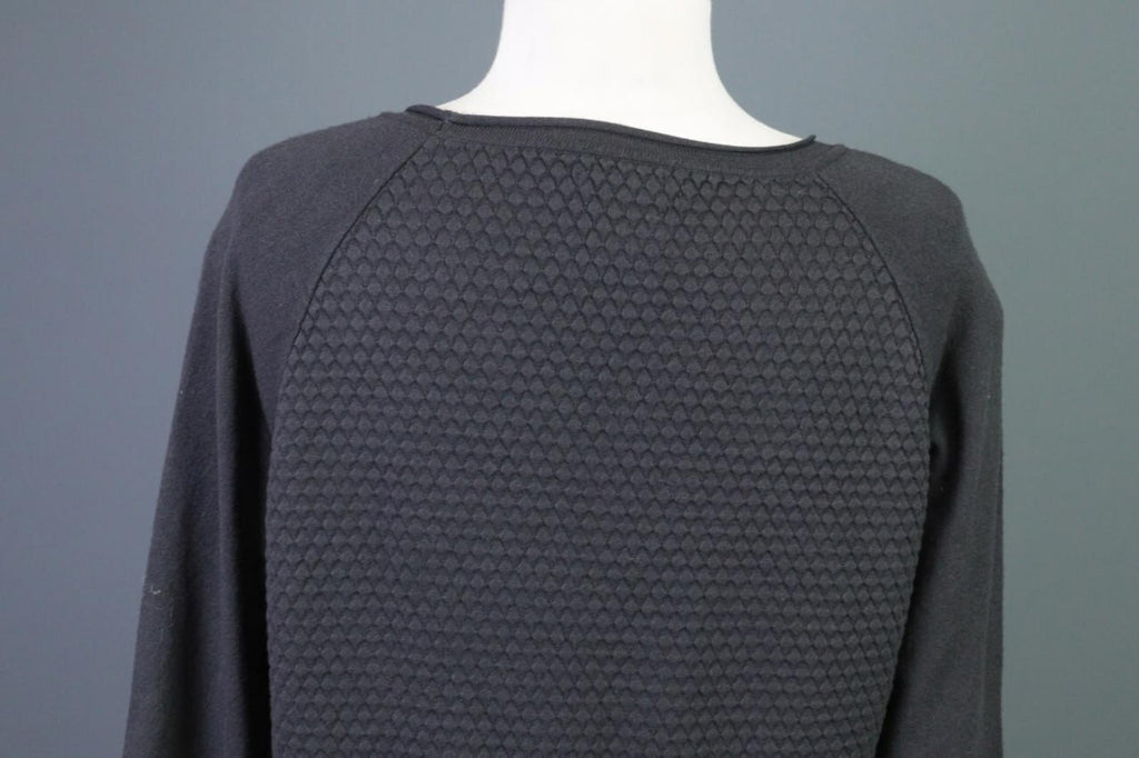 SARAH PACINI Gray Knit Lagenlook Sweater Tunic One Size