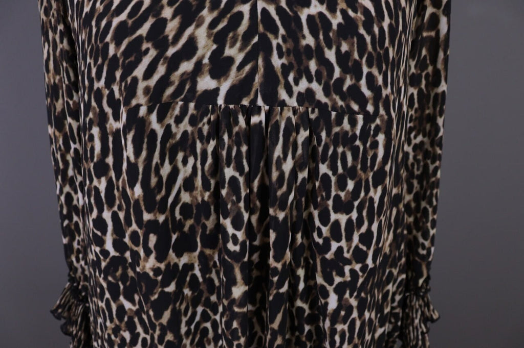 Used True Religion Multicolor Animal Printed V-Neck Summer Evening Midi Dress – Size S