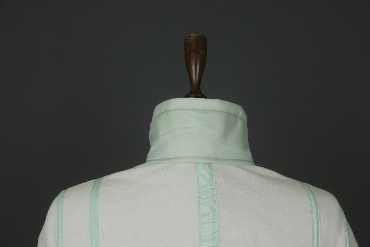 Used FRAUENSCHUH Blue Pockets Long Sleeve Full Zip Winter Soft Fleece Jacket – Size 1