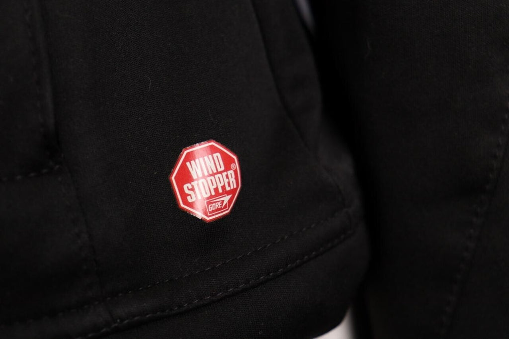 Mammut Black Full Zip Windstopper Soft Shell Jacket – Size M