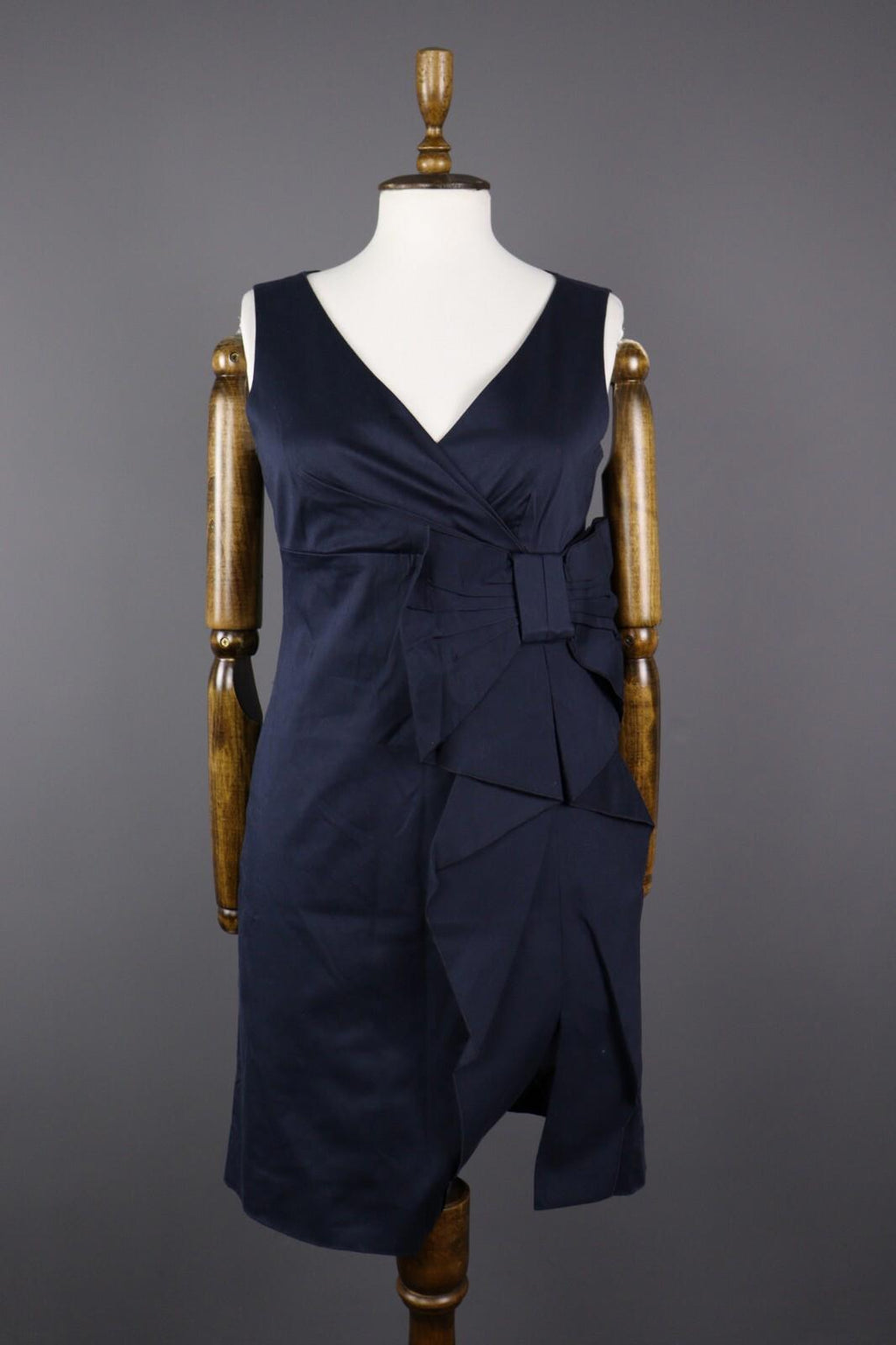 RED VALENTINO Asymmetric Night Cocktail Party Sheath Dress – Size USA 6