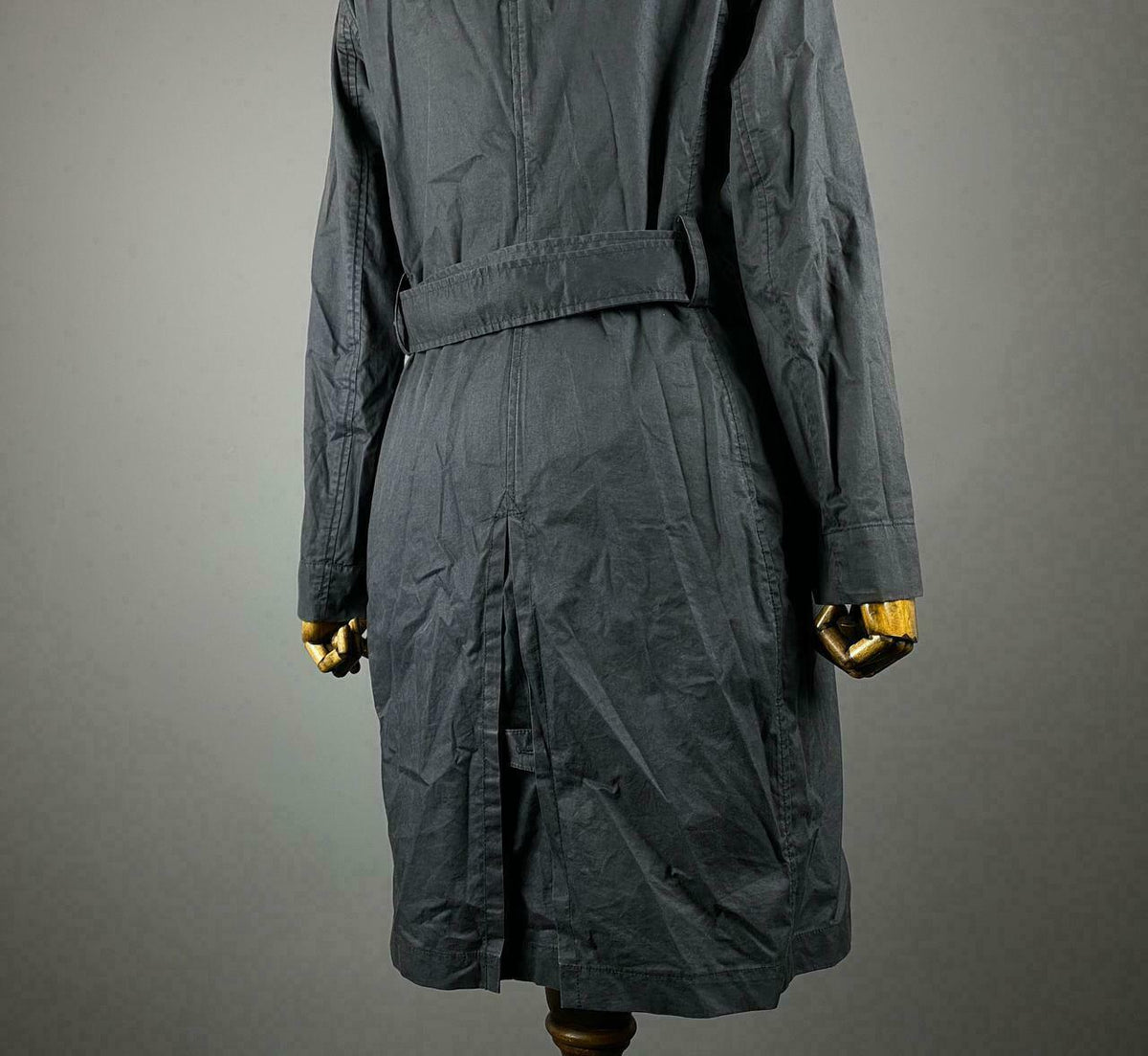 Ralph Lauren Black Belted Double Breasted Coat Jacket – Women's 6