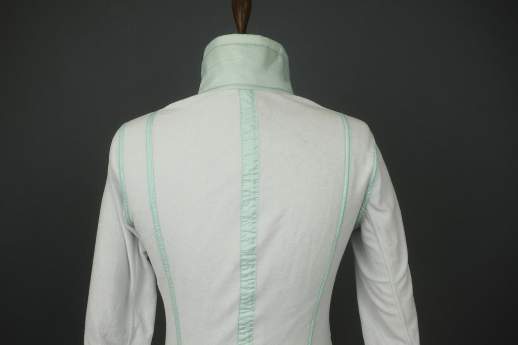 Used FRAUENSCHUH Blue Pockets Long Sleeve Full Zip Winter Soft Fleece Jacket – Size 1