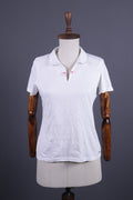 Saint James Depuis 1889 White Henley Short Sleeve Top Blouse Shirt – Size I42 /US6