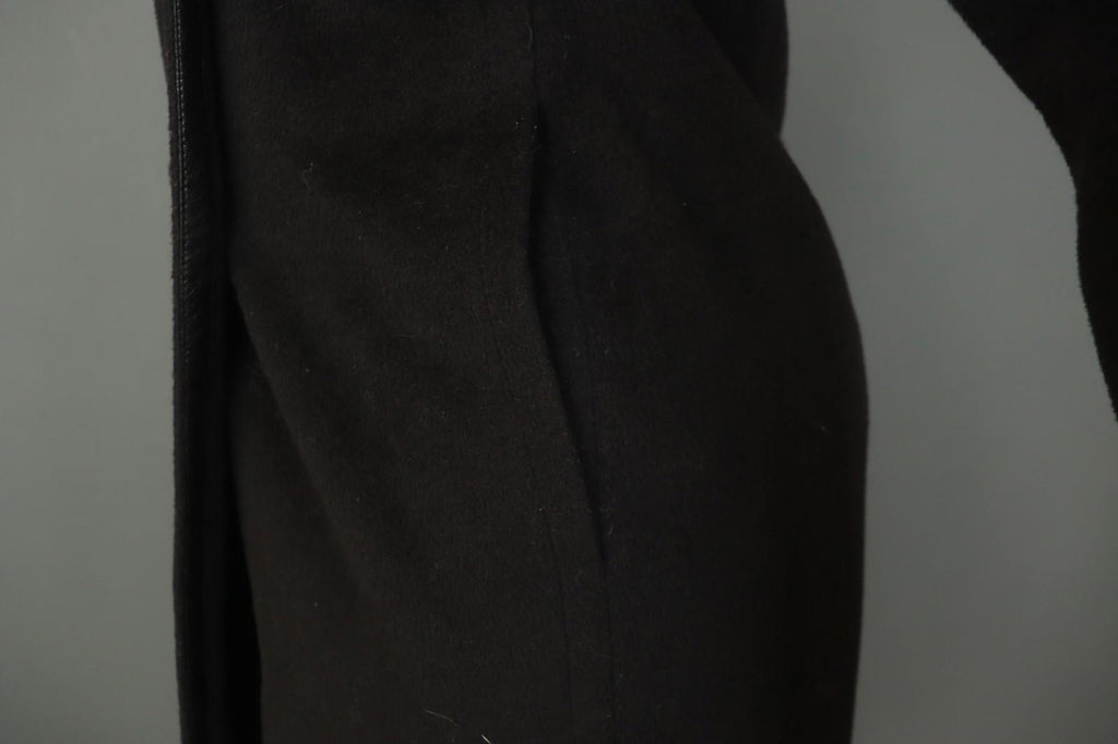 Balenciaga Black Wool Double Breasted Peak Lapel Formal Blazer Jacket – Size 38