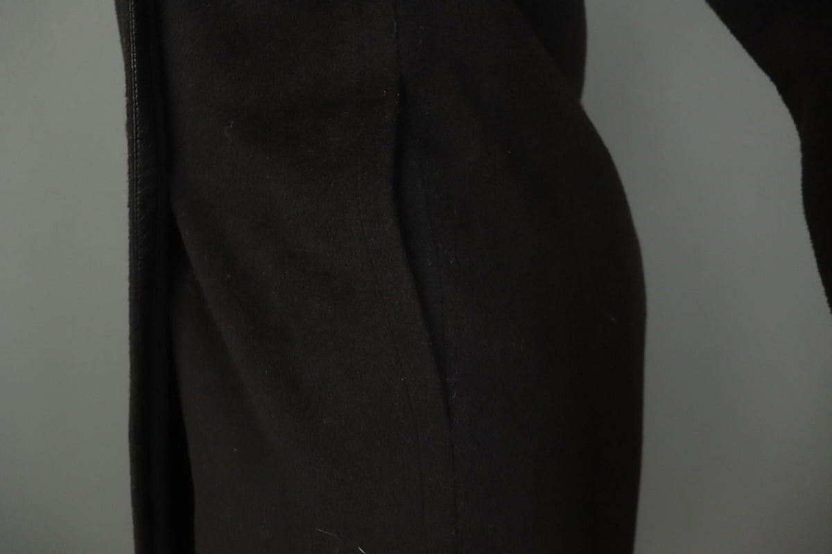 Balenciaga Black Wool Double Breasted Peak Lapel Formal Blazer Jacket – Size 38
