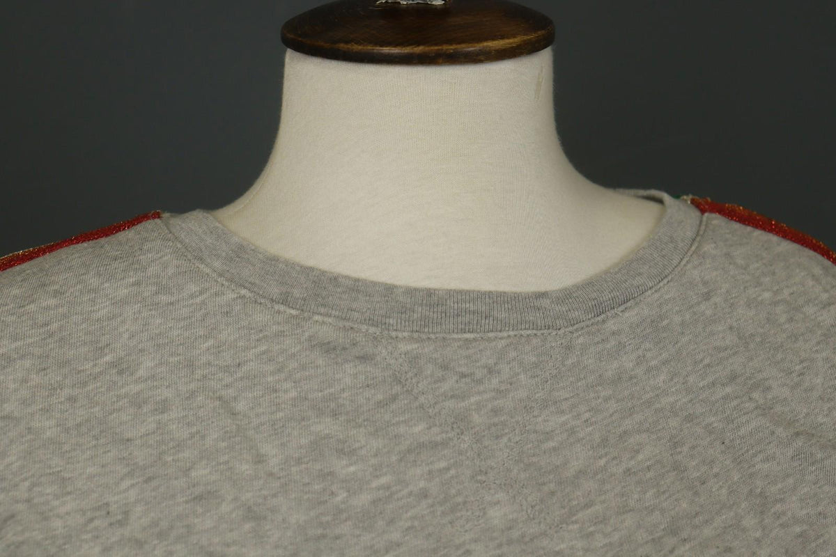 ZADIG & VOLTAIRE Gray 3/4 Sleeve Kangaroo Pocket Pullover Sweatshirt – Size XS