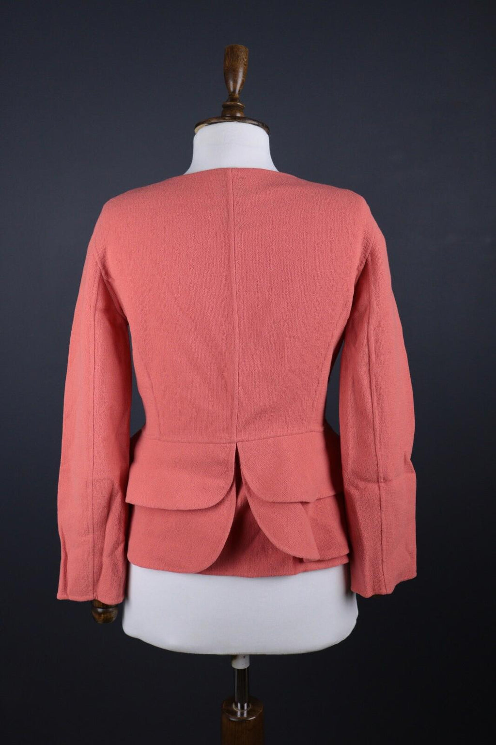 NWT ARMANI COLLEZIONI Pink One Button Lightweight Blazer Jacket USA 8