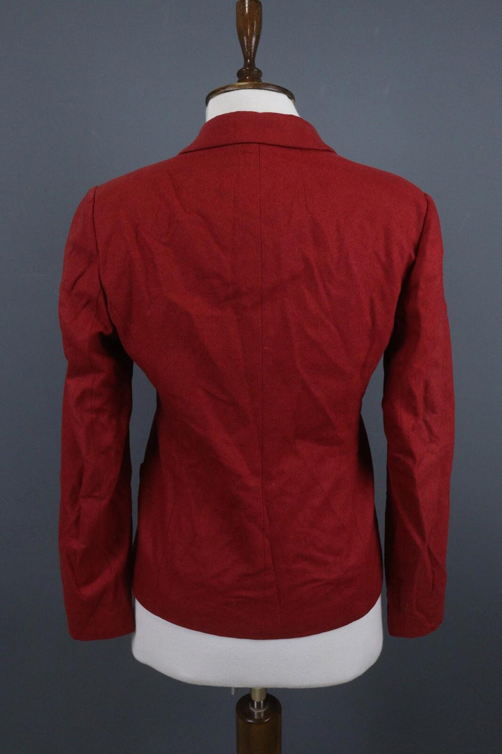 LOVE MOSCHINO Red Long Sleeve Three Button Coat Blazer – Size US 6