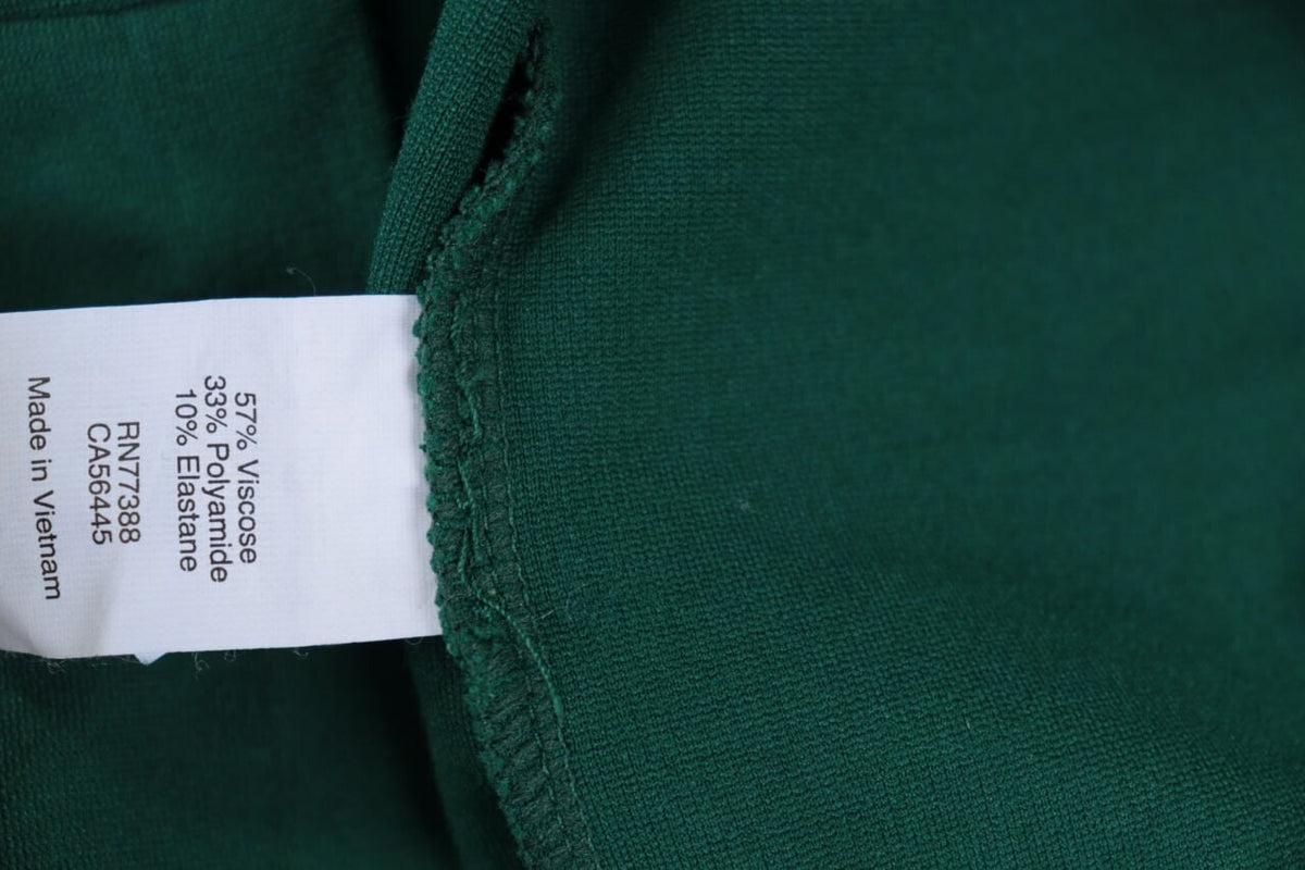 J. Crew Green Long Sleeve Bodycon Evening Midi Dress – Size XS