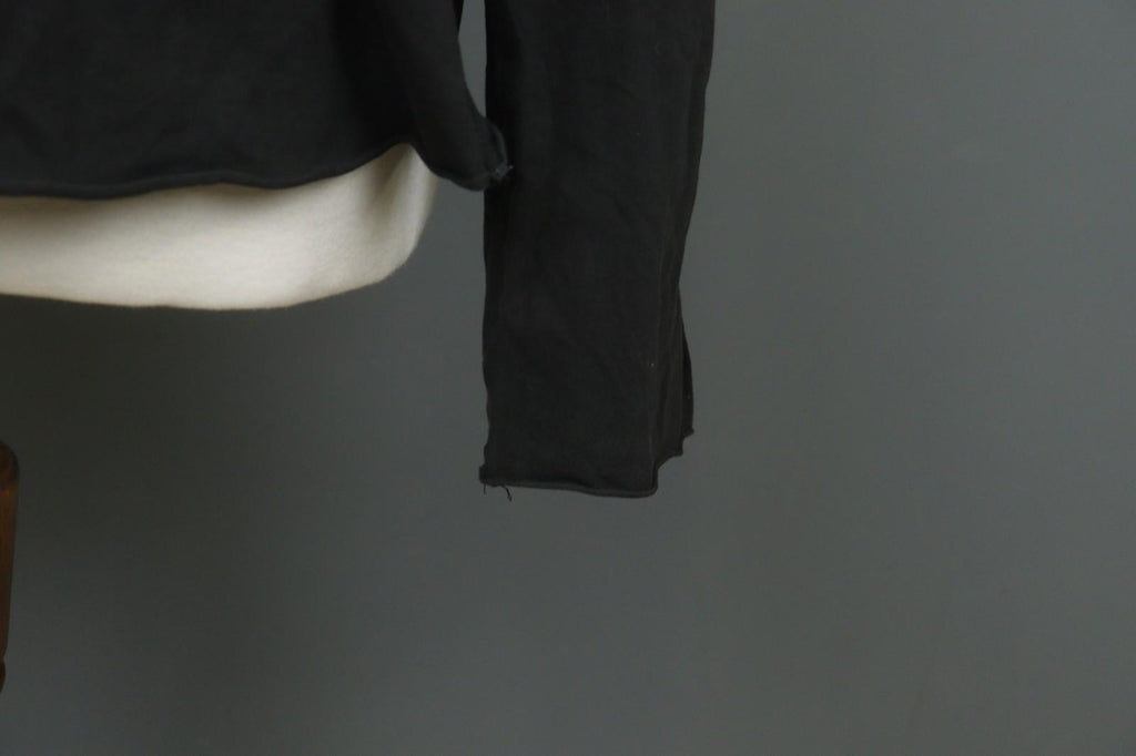 RUNDHOLZ Black Lagenlook Summer Long Sleeve Pullover Blouse Top – Size L