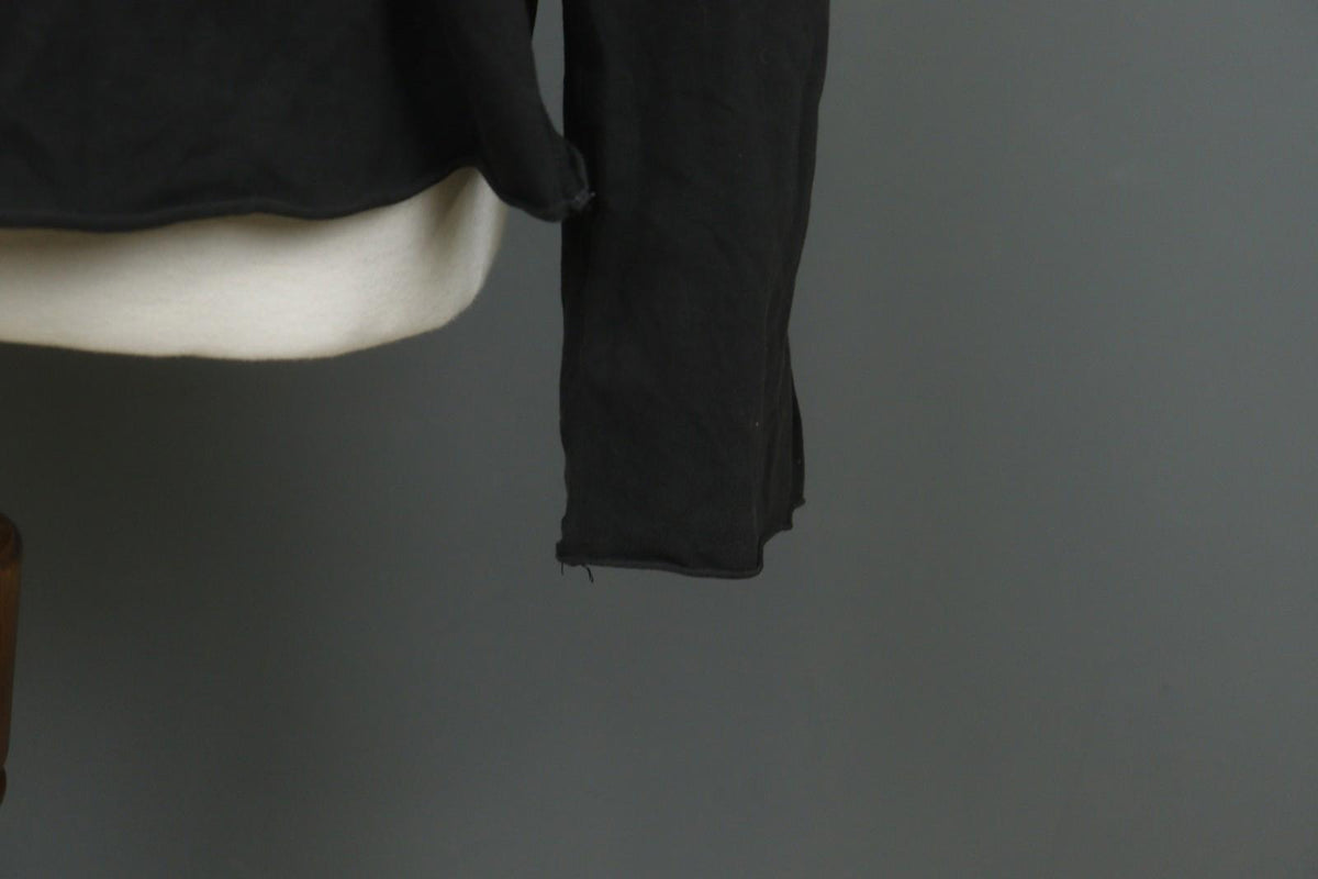 RUNDHOLZ Black Lagenlook Summer Long Sleeve Pullover Blouse Top – Size L