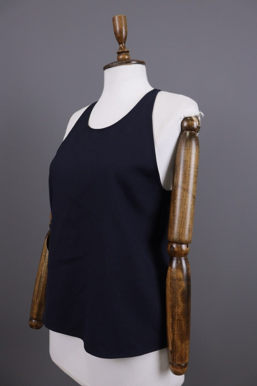 Barena Venezia Blue Sleeveless Summer Basic T-shirt Top – Size S