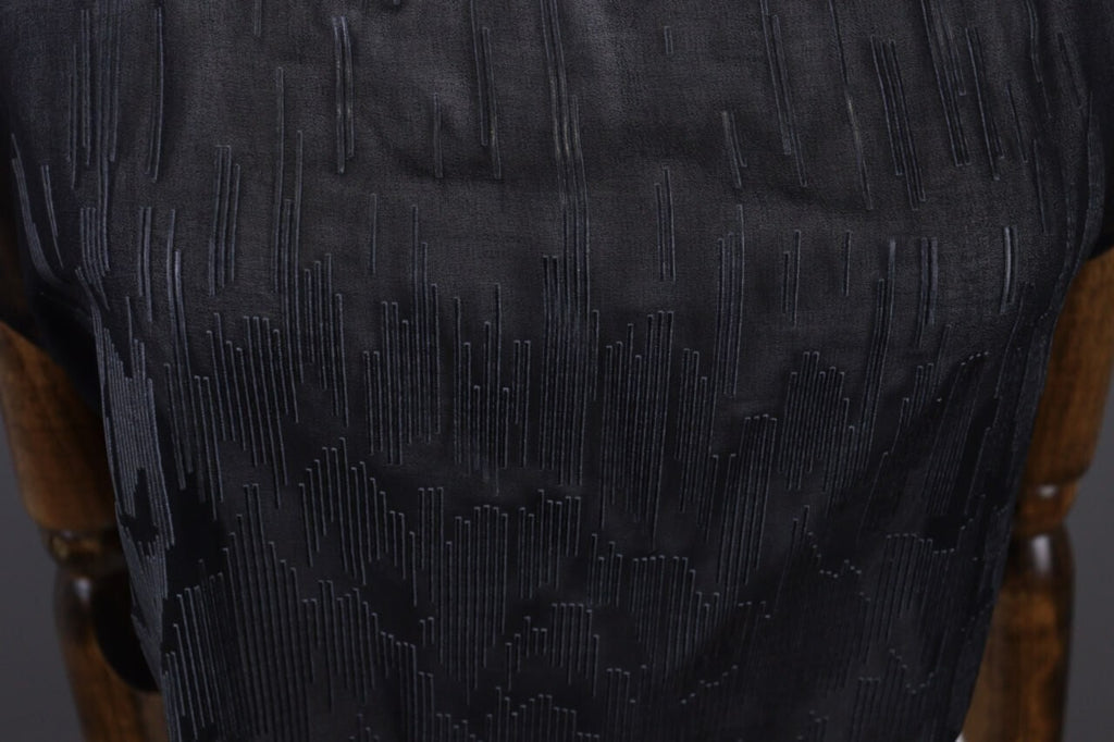 Cop Copine Black Olanko Robe Short Sleeve Summer Mesh Top Shirt – Size 40