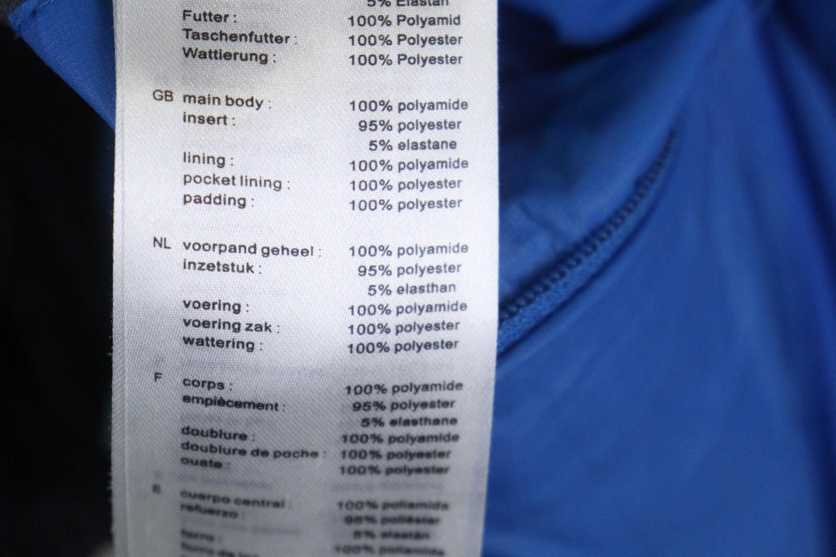 DYNAFIT Blue Full Zip Big Logo Outdoor Hiking Fleece Jacket – Size M