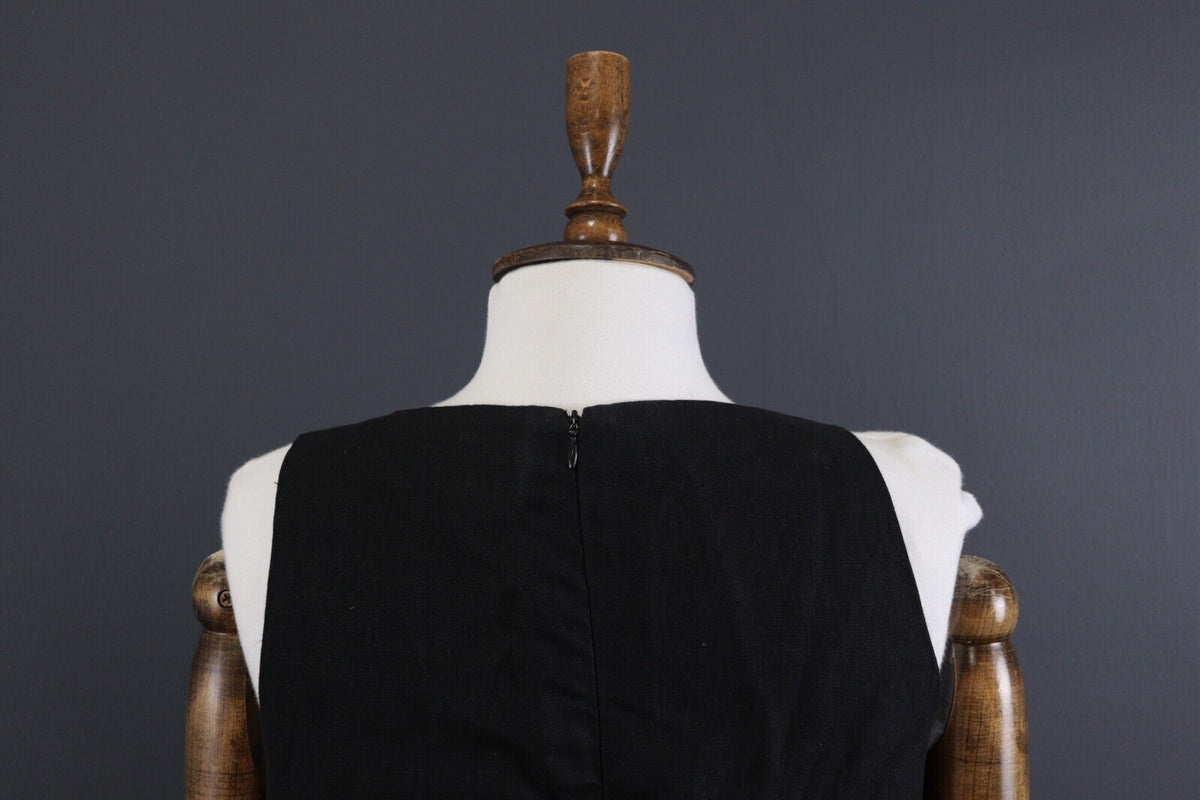 Carlo Colluci Black Designer Party Cocktail Night Long Dress – Size XL
