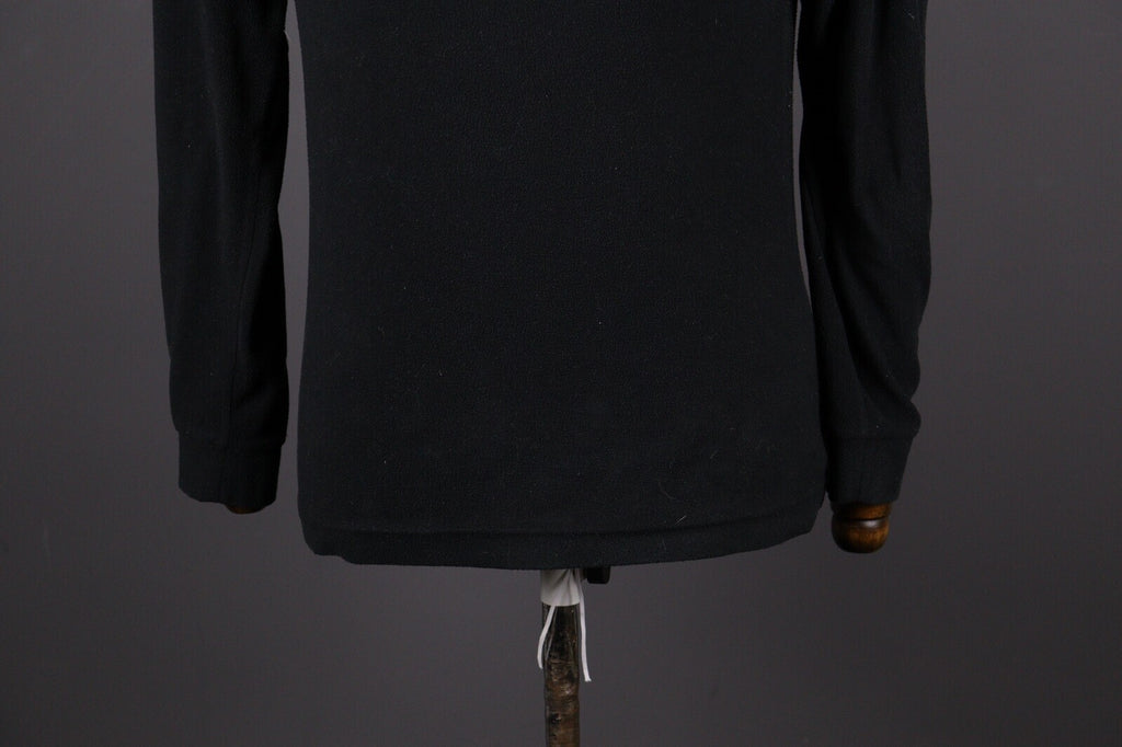 F. Lli Campagnolo Boys Black Zip Flags Patch Fleece Sweater – Size 14 year / 164