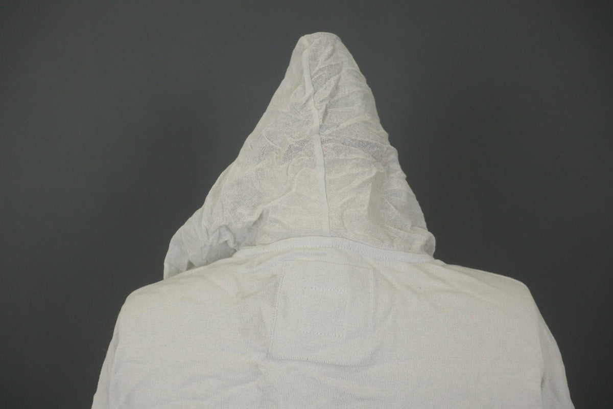 Annette Görtz White Cotton Long Sleeve Regular Fit Full Zip Hoodie – Size M