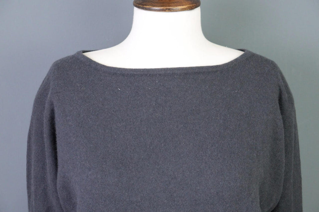 FABIANA FILIPPI Gray Cashmere Knit Sweater – Size S