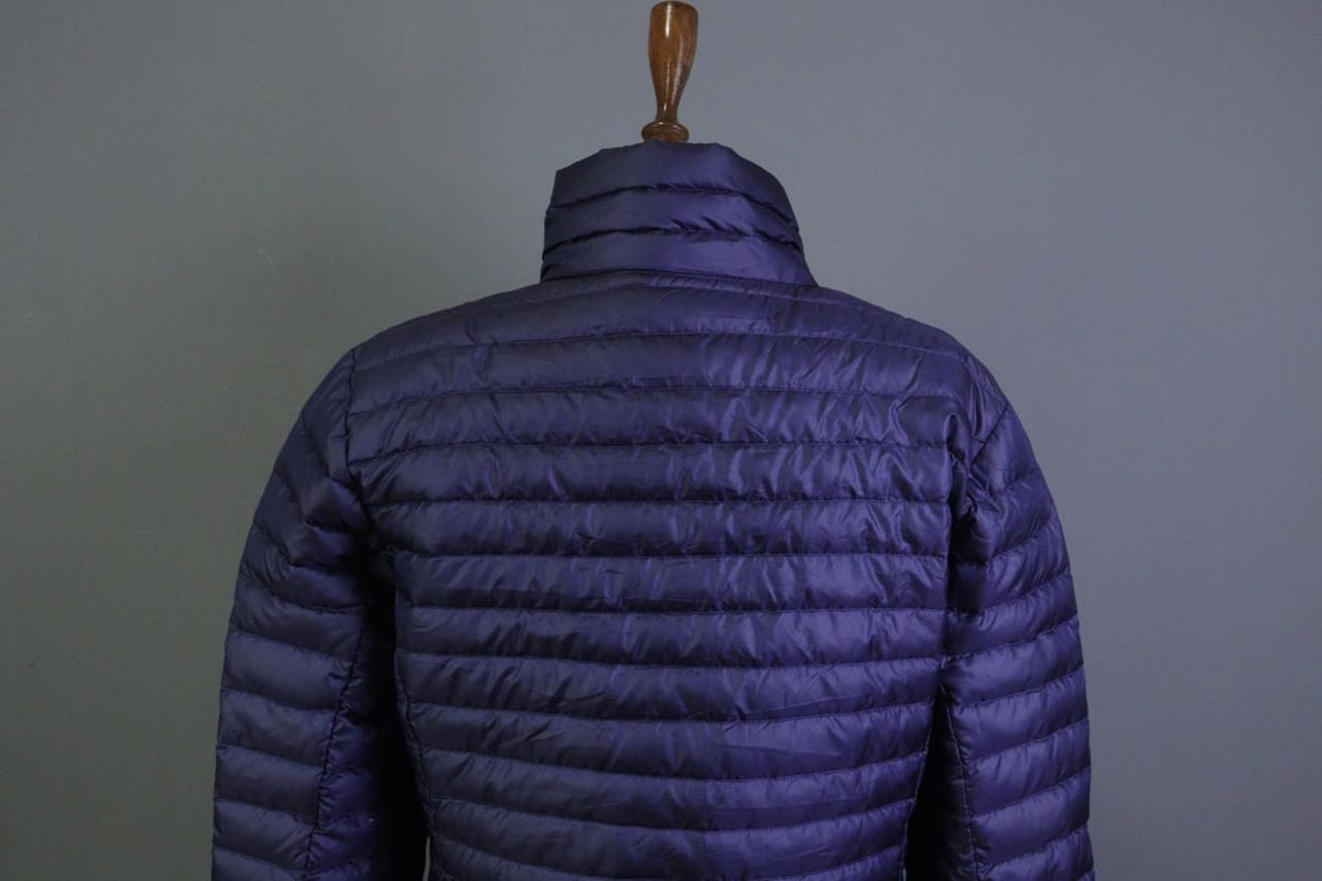 KJUS Blue Classic Fit Mock Neck Long Sleeve Full Zip Puffer Jacket – Size 40 / L