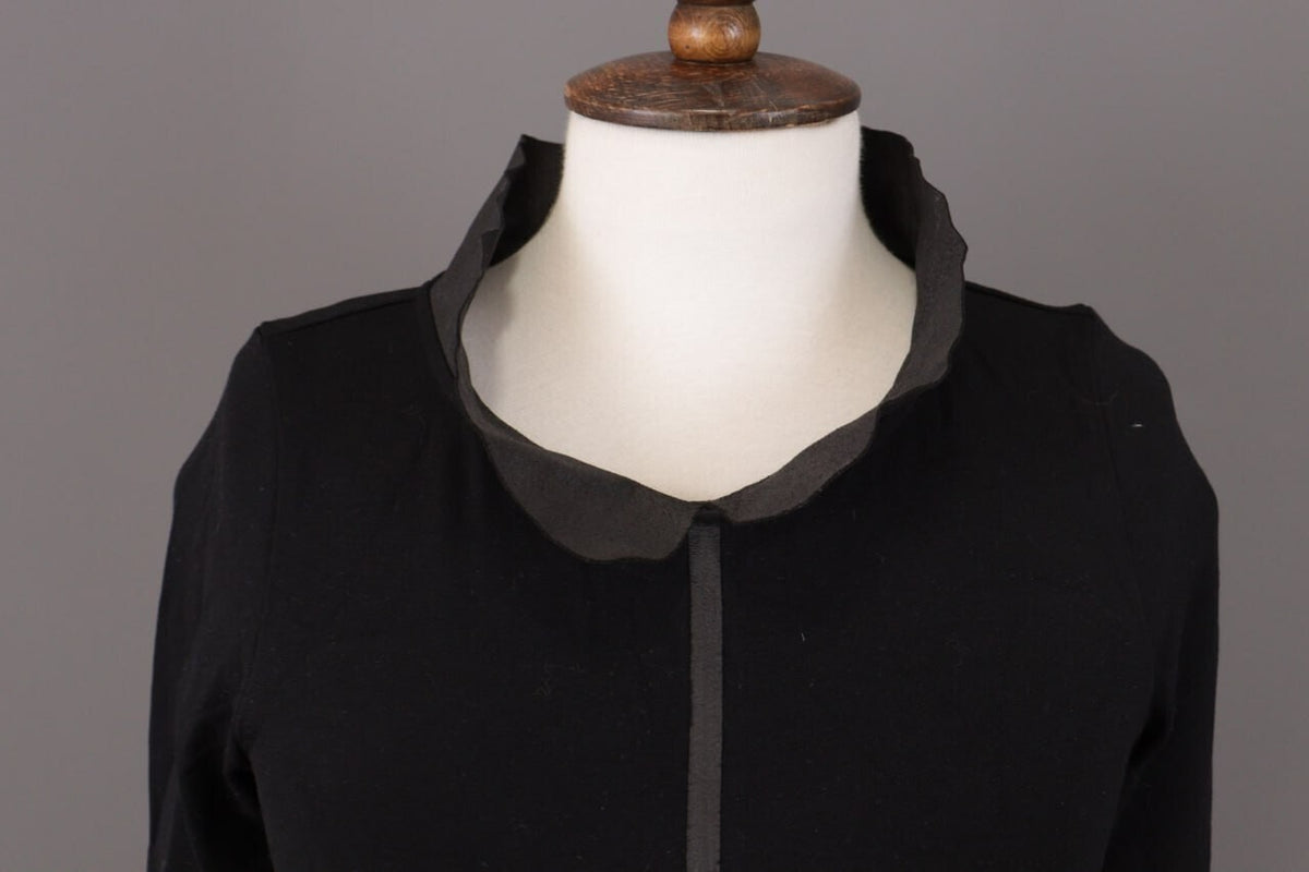 Cop Copine Nikko Robe Black 3/4 Sleeve A-Line Dress – Size 36 – Used