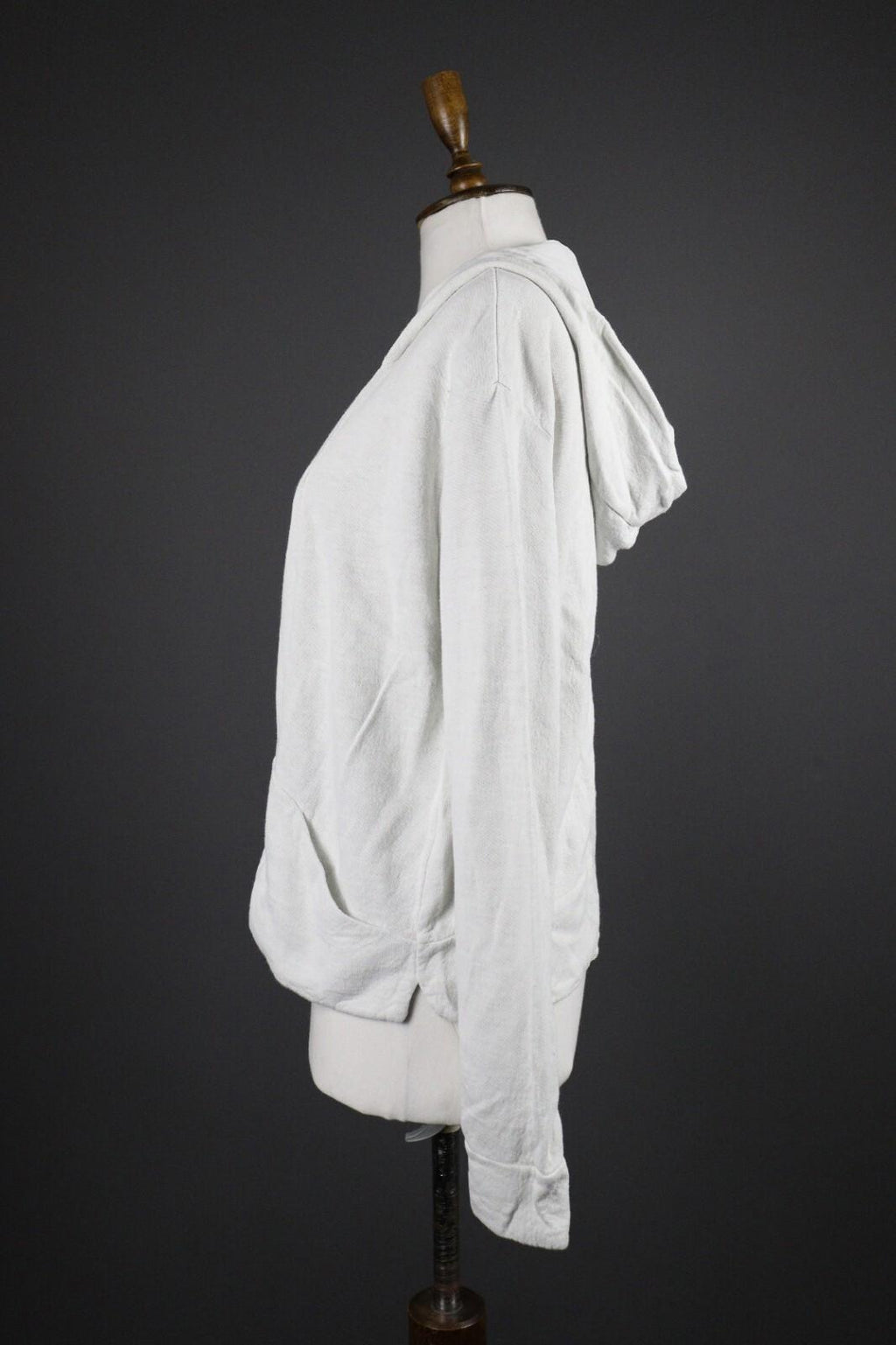 TRANSIT PAR SUCH White Designer Full Zip Hoodie Sweater – Size 4