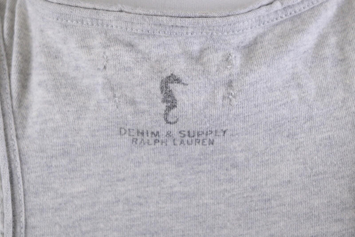 DENIM & SUPPLY RALPH LAUREN Gray Sleeveless Tank Maxi Dress – Size M