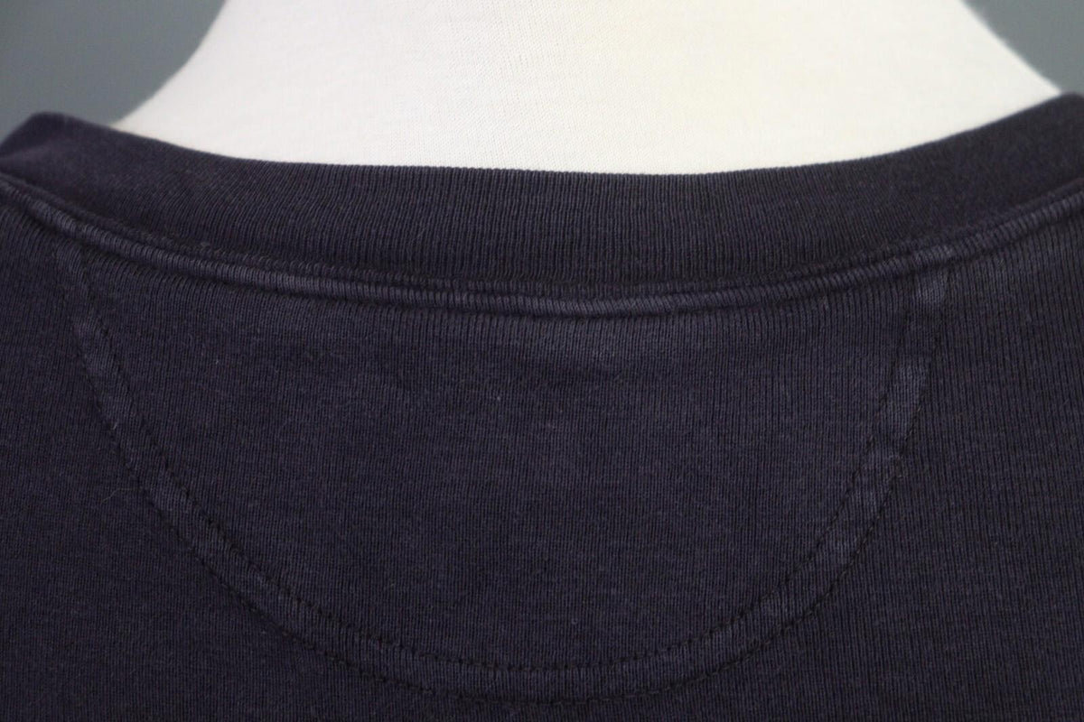 OSKA Blue Long Sleeve Round Neck Top Shirt Blouse – Size 2