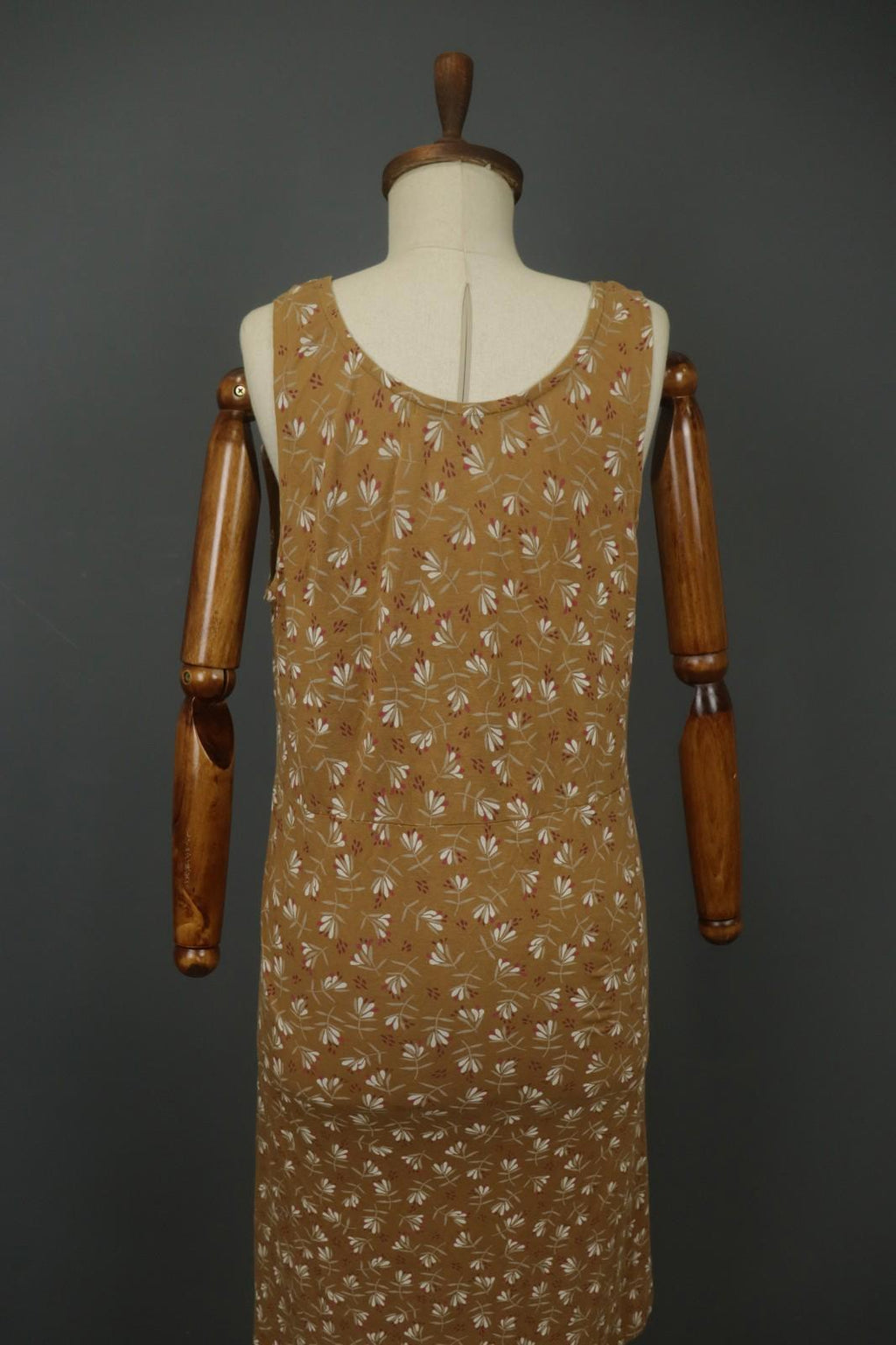 GUDRUN SJODEN Multi Floral Sleeveless Round Neck Pullover Tank Dress – Size L
