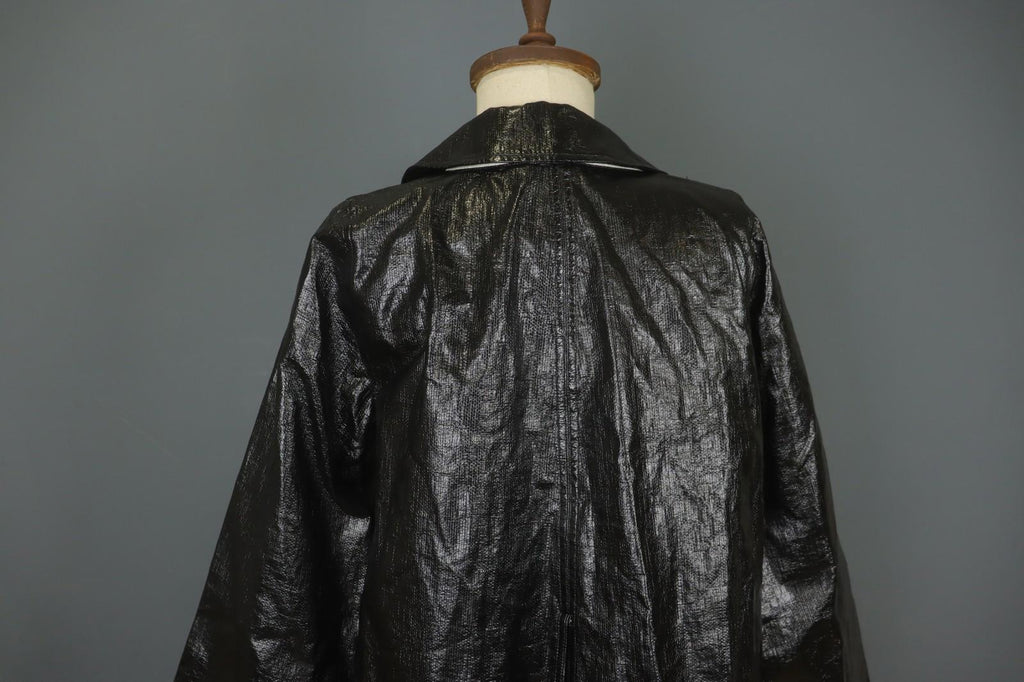 Carolina Herrera Black Regular Fit Long Sleeve Open Front Trench Coat – Size XS – Used