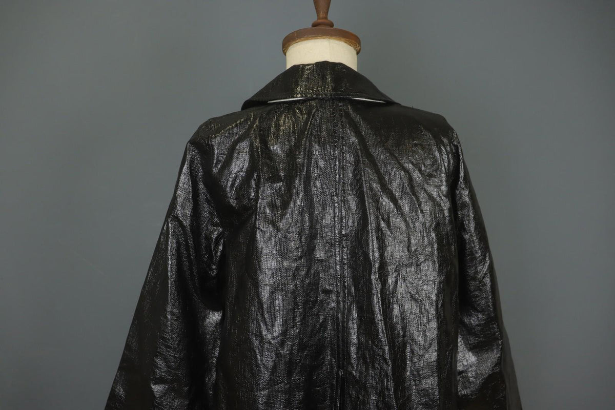 Carolina Herrera Black Regular Fit Long Sleeve Open Front Trench Coat – Size XS – Used