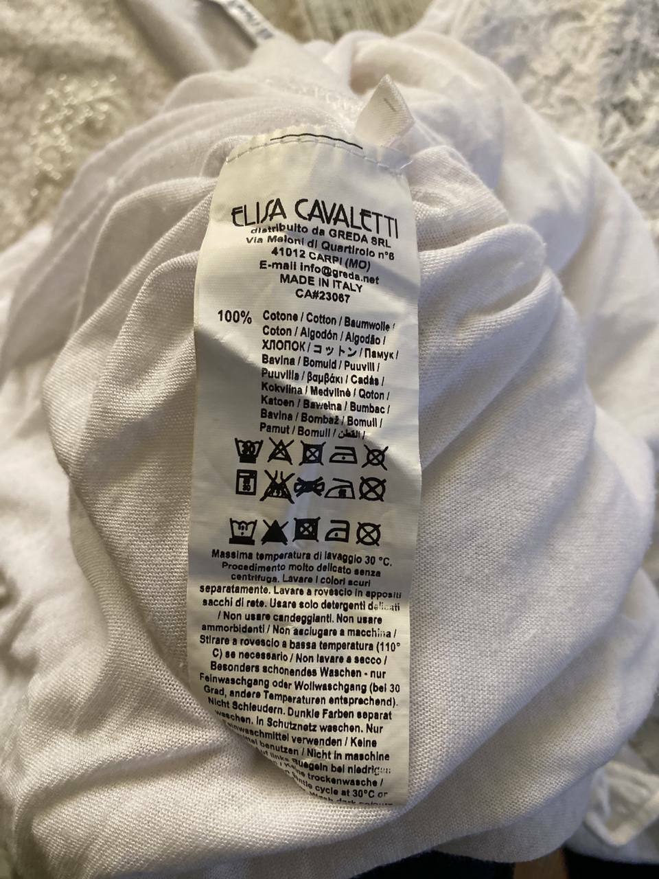 Elisa Cavaletti Sono Italiano Short Sleeve Mesh A-Line Maxi Dress – Women's XS