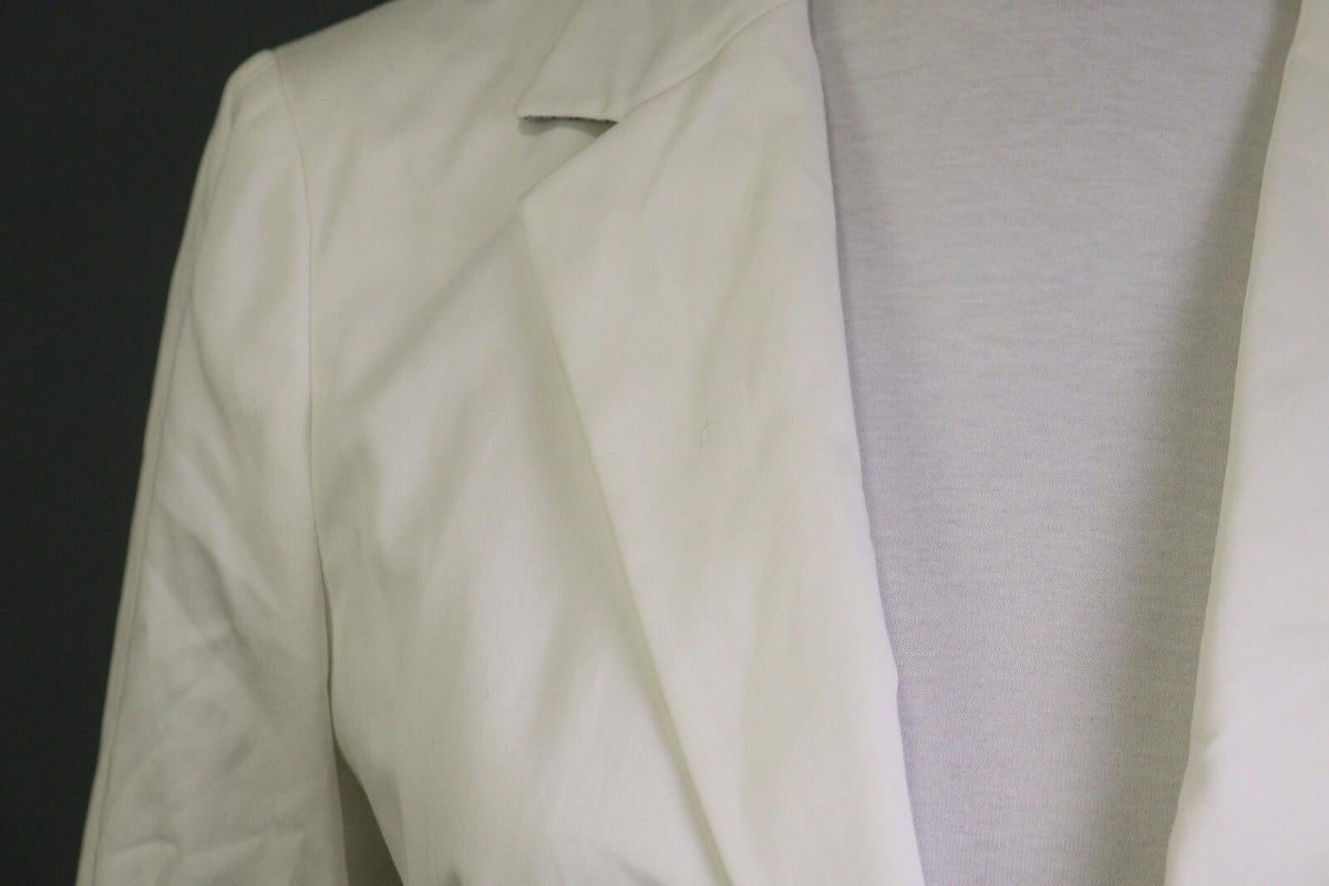 ETRO MILANO White Two Button Blazer Jacket – Size 44