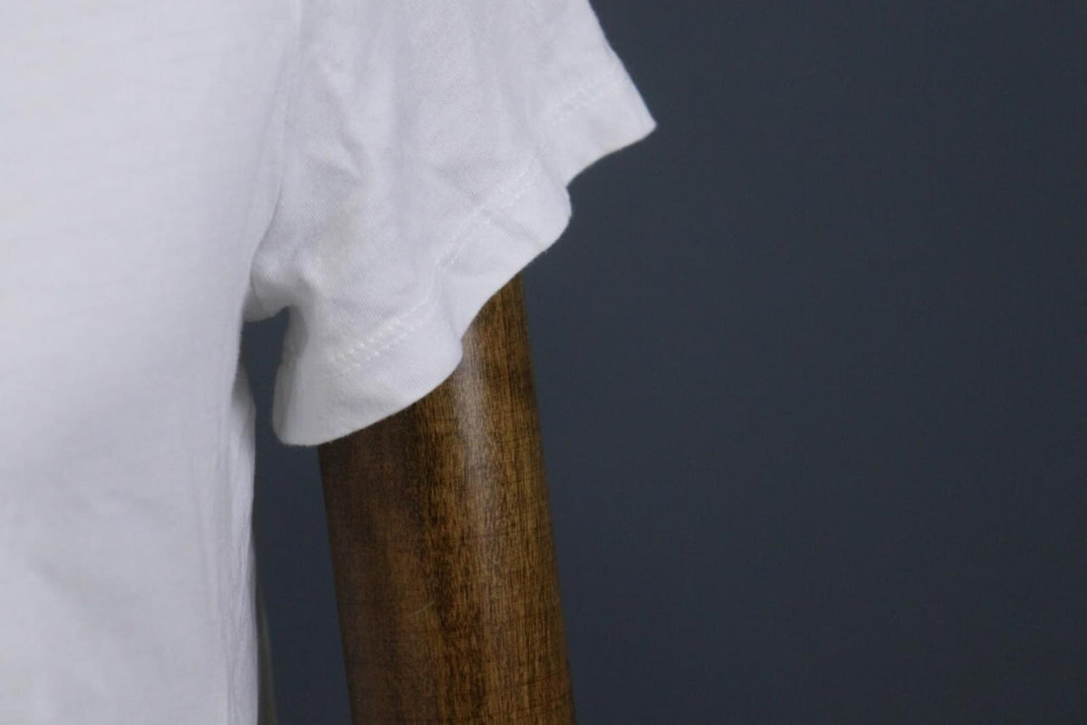 OZAI N KU White Cotton Round Neck Short Sleeve High Low Tee Shirt Dress – Size S – Used