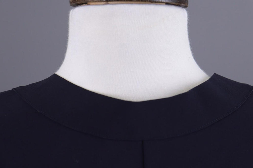 MARITHE FRANCOIS GIRBAUD Blue Tank Shift Midi Dress – Size I 46 / US 7 / F 42 / M