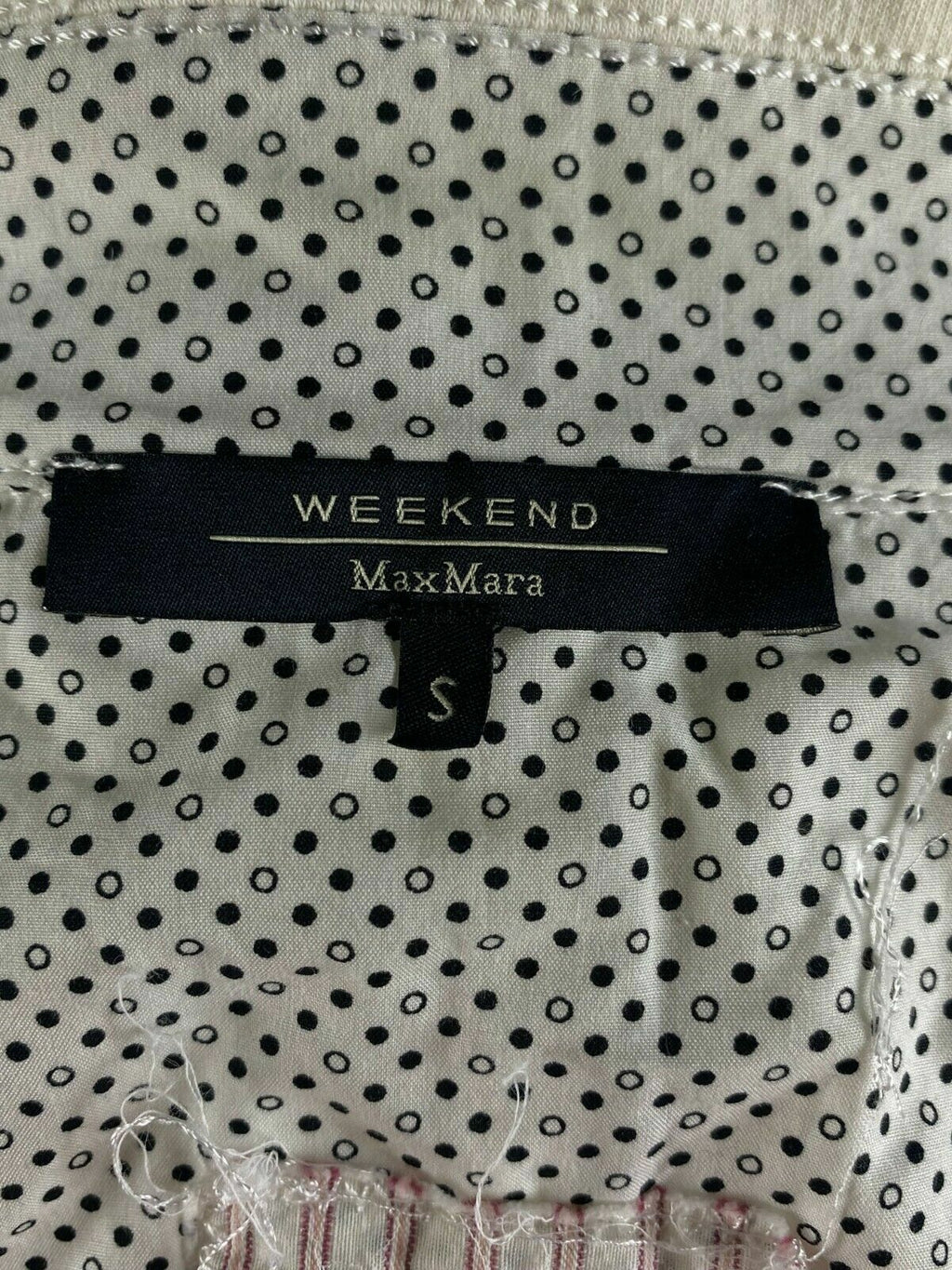 Weekend Max Mara White Long Sleeve Cotton Blazer Jacket – Women's S