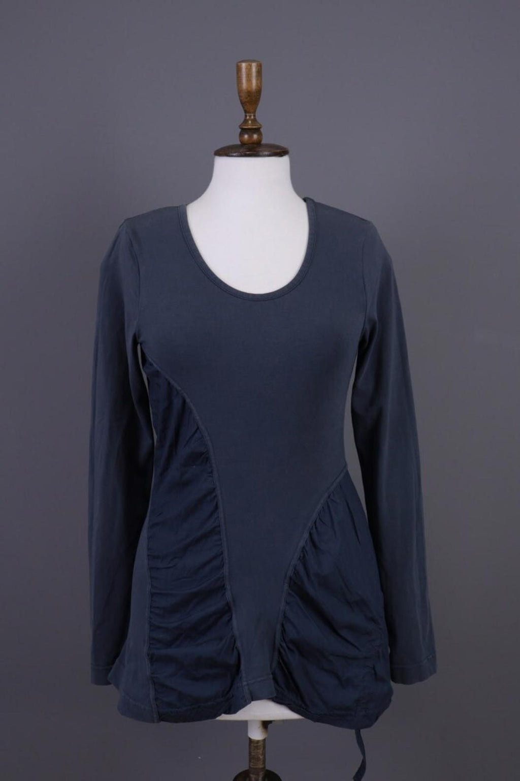 RUNDHOLZ Blue Lagenlook Designer Long Sleeve Top Shirt Tunic – Size XS