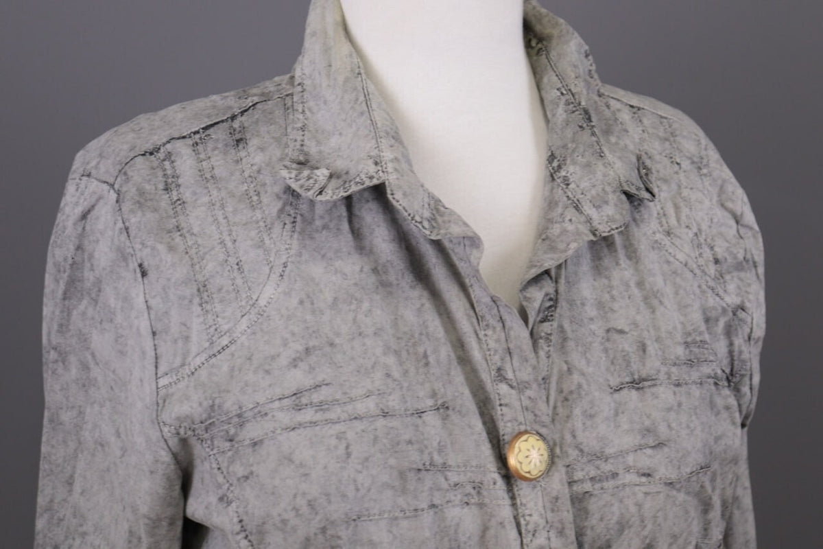 Bottega Gray Lightweight Jacket – Women's XL