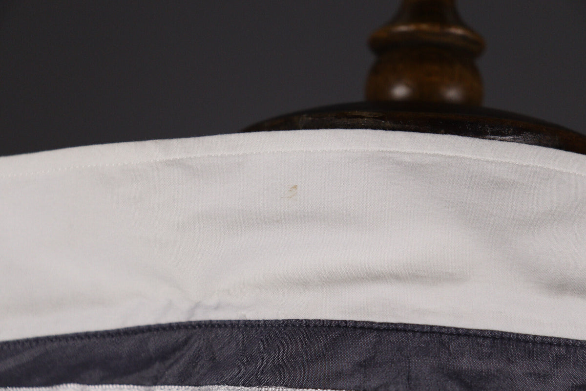 Paul & Shark Yachting Stretch White Stripe Long Sleeve Blouse Shirt – Size 40