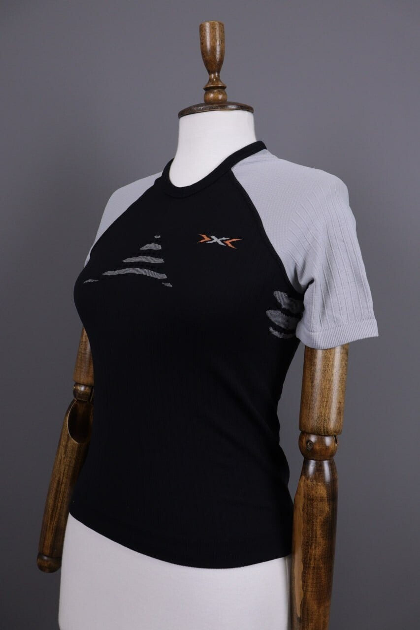 X-Bionic Energizer Black Short Sleeve Top Base Layer – Size XS