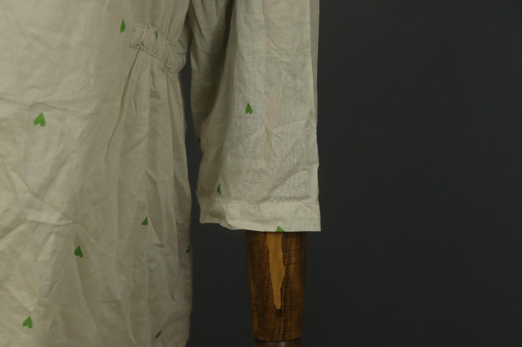 GUDRUN SJODEN Multi Embroidered Floral Cotton Button Front Shirt Dress – Size M