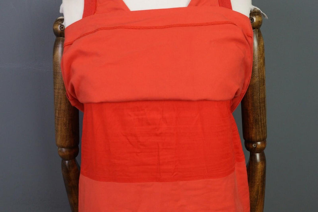 LACOSTE LIVE Dress Red V-Neck A-Line Tennis Short – Size S