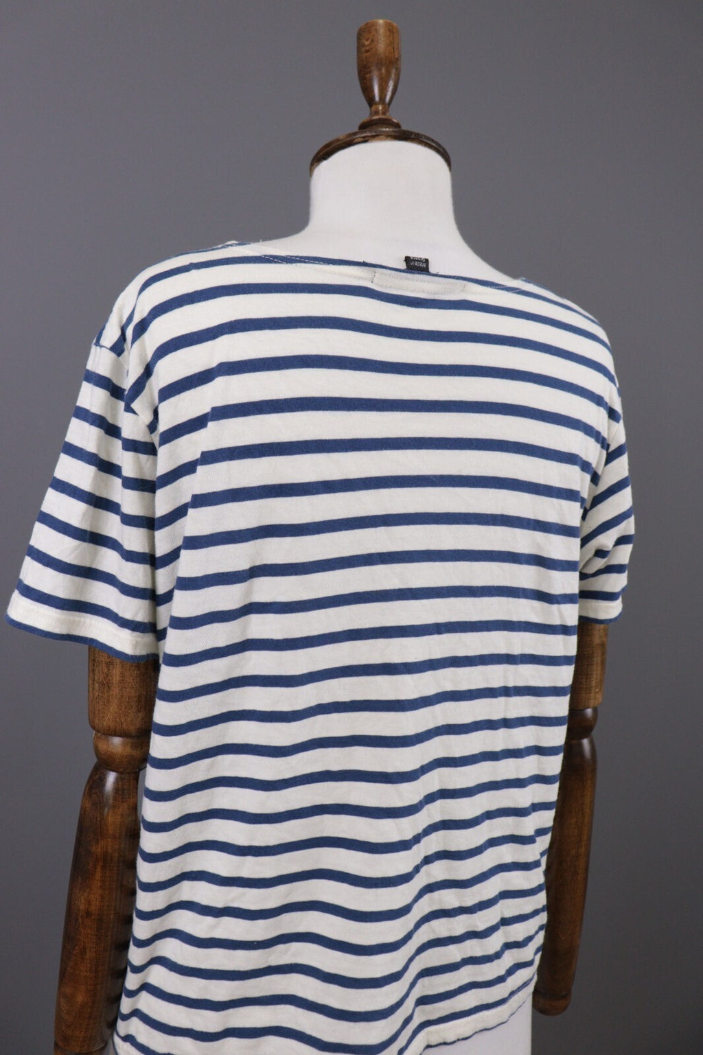 Gudrun Sjoden Multicolor Striped Short Sleeve Relaxed Blouse Shirt – Size L