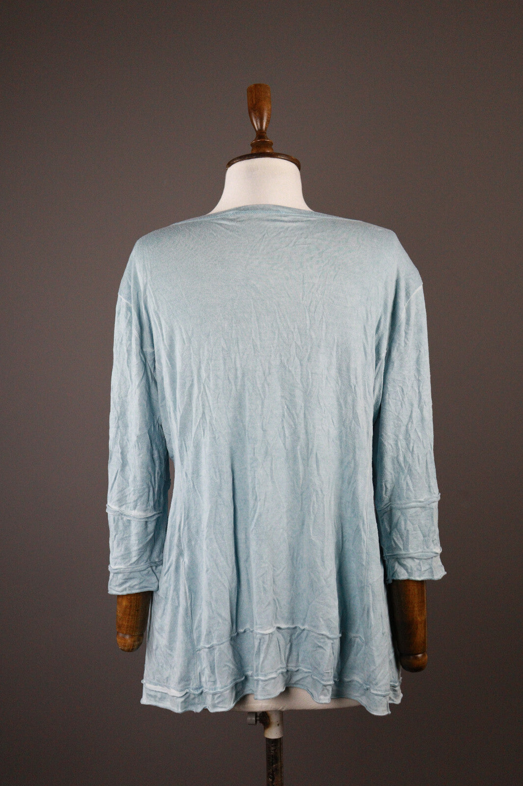 Bottega by Esisa Cavaletti Lagenlook Long Sleeve Blouse Shirt Tunic – Size L